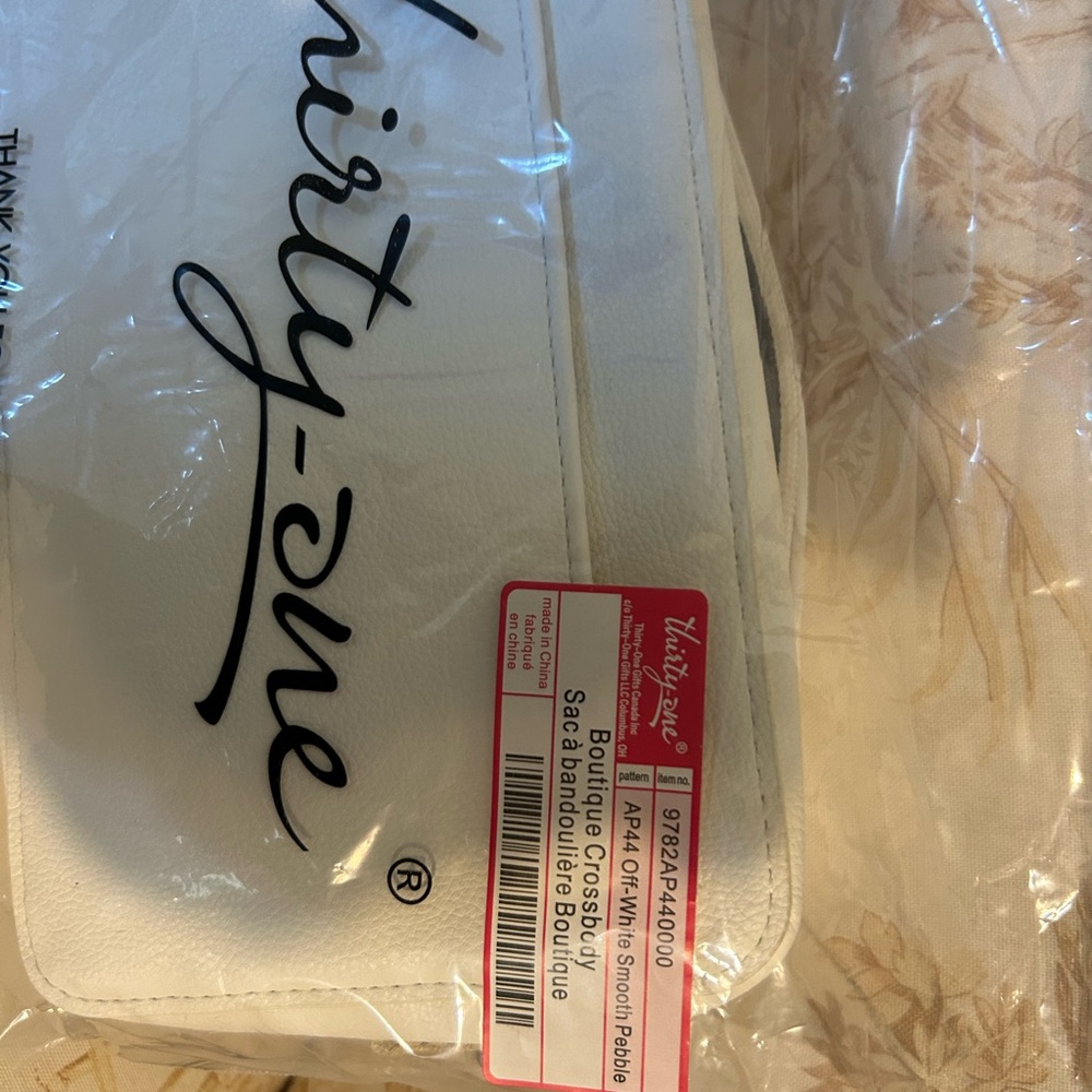 Thirty-One off-White Crossbody Bag